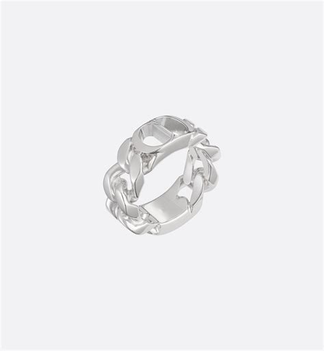 dior cd icon chain ring|dior ring size guide.